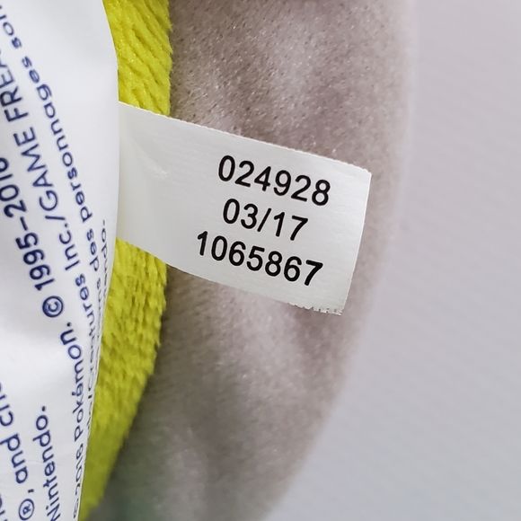 🔴 Build A Bear Workshop Pokemin Squirtle Plush Turtle Retired BABW - Picture 7 of 7